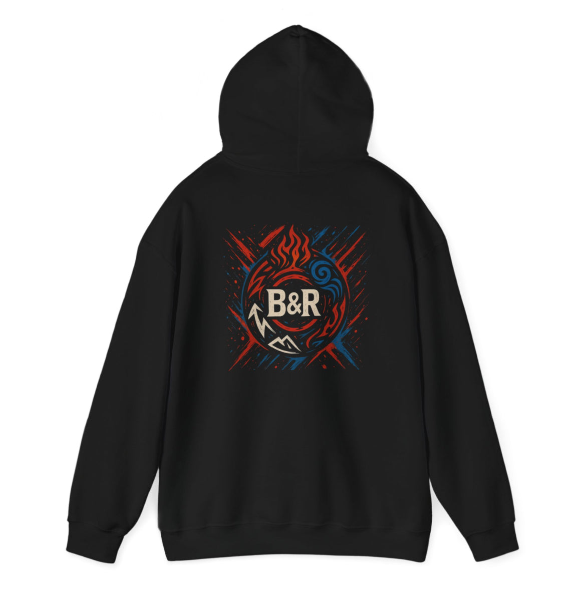 SUDADERA CON CAPUCHA (NEGRA) STYLE 1